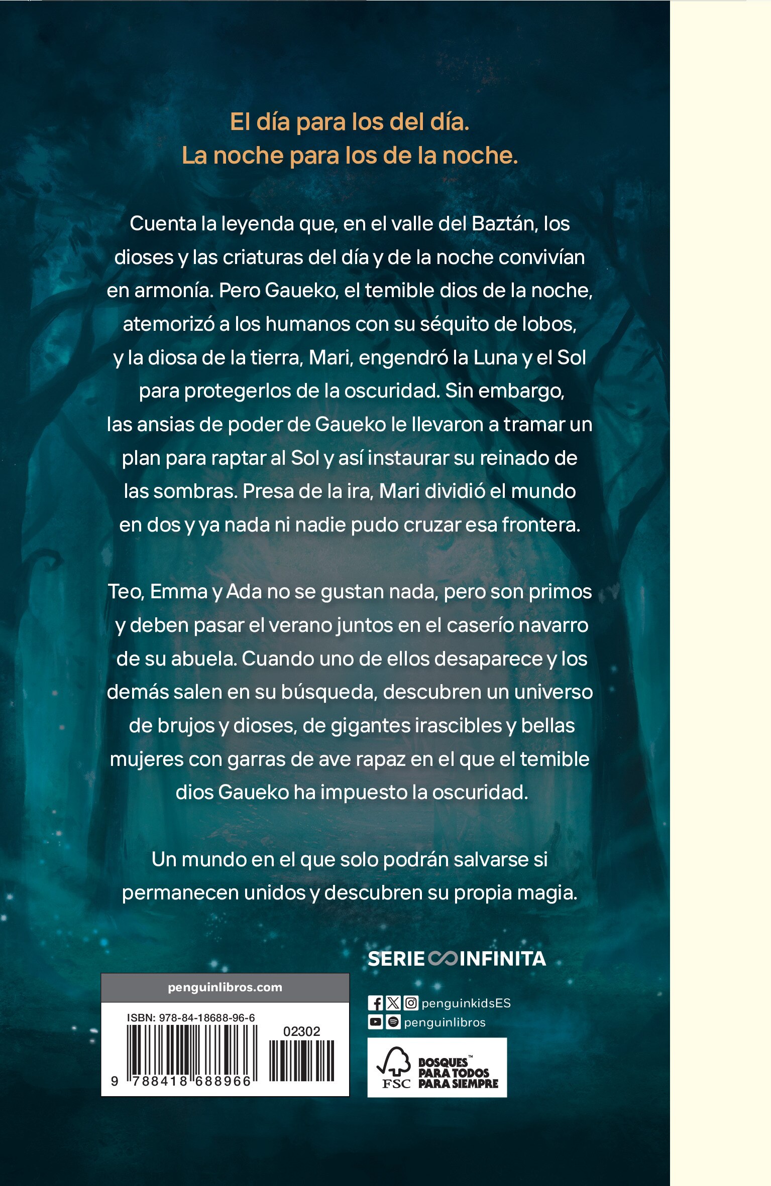 La leyenda del bosque (edición escolar) (Los dioses del norte 1)  (Tapa blanda) 2