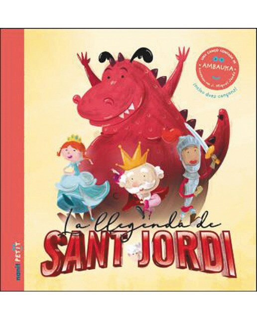 Imagen 1 de La llegenda de Sant Jordi: Una cançó contada d'Ambauka  (Tapa dura)