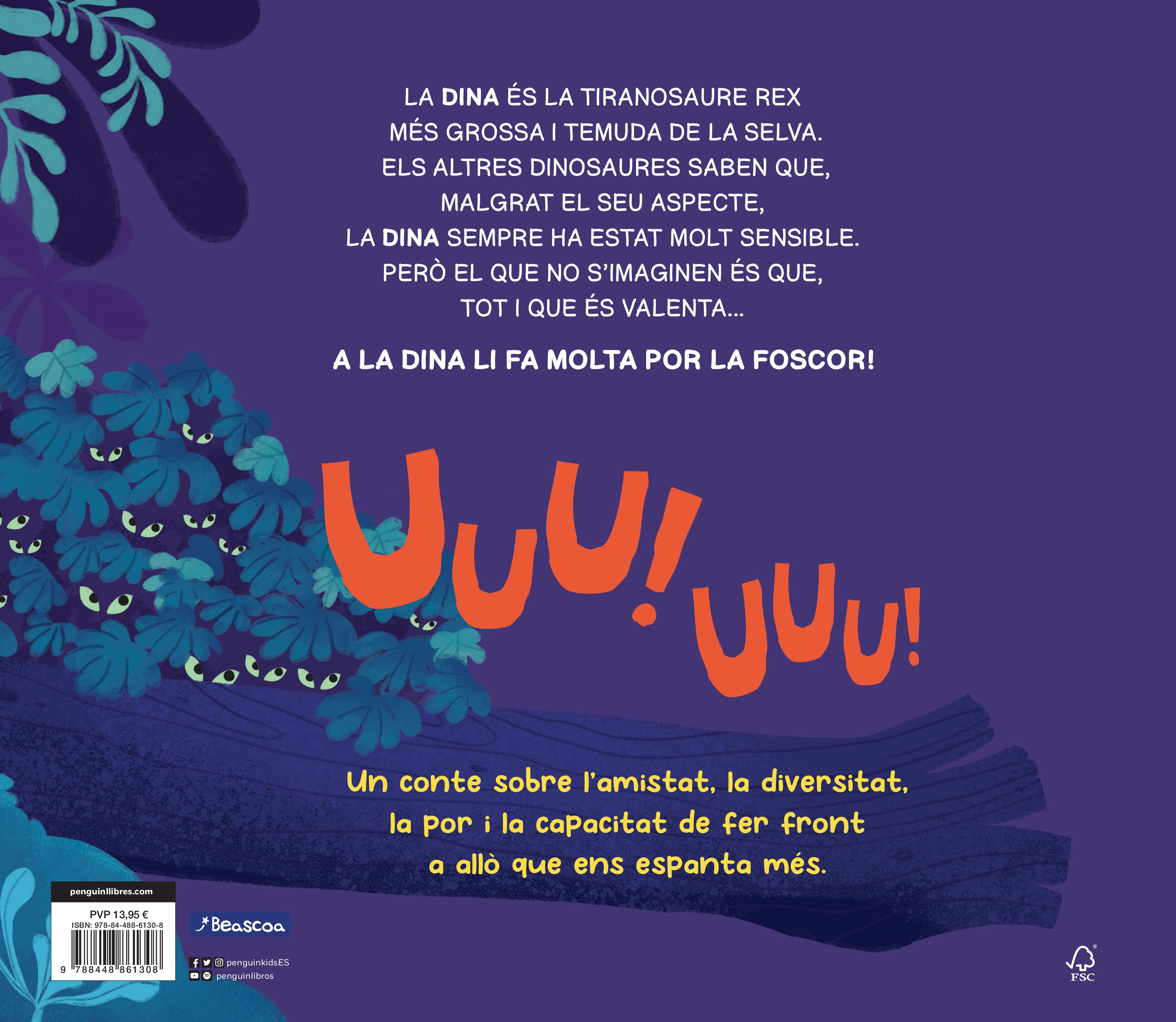La Dina té molta por (La Dina Dinosaure) (Capa dura) 2