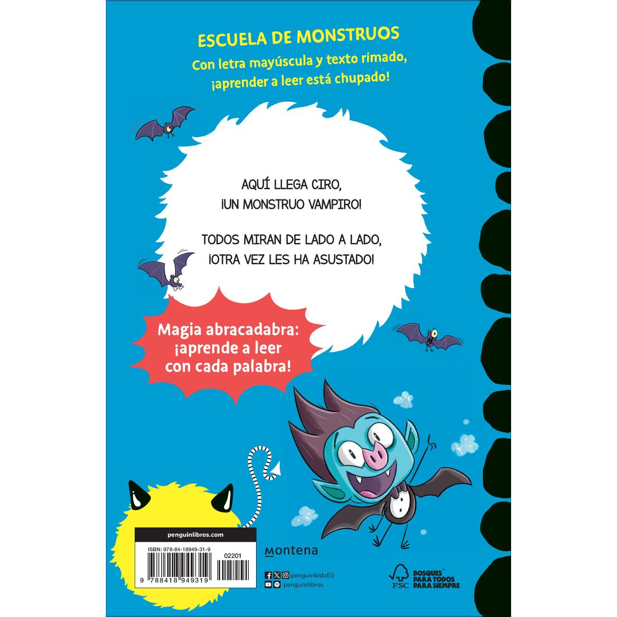 Aprender a leer en la Escuela de Monstruos 6 - Trastadas aladas: En letra MAYÚSCULA (libros para niños a partir de 5 años)  (Tapa blanda) 2