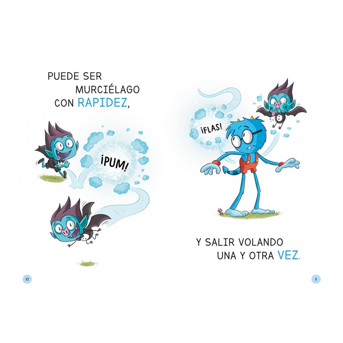 Aprender a leer en la Escuela de Monstruos 6 - Trastadas aladas: En letra MAYÚSCULA (libros para niños a partir de 5 años) (Tapa blanda) 4