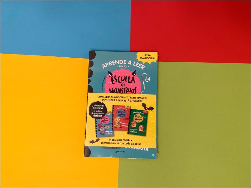 Aprender a leer en la Escuela de Monstruos - Pack con los libros 1, 2 y 3: En letra MAYÚSCULA (libros para niños a partir de 5 años) (Tapa blanda) 2