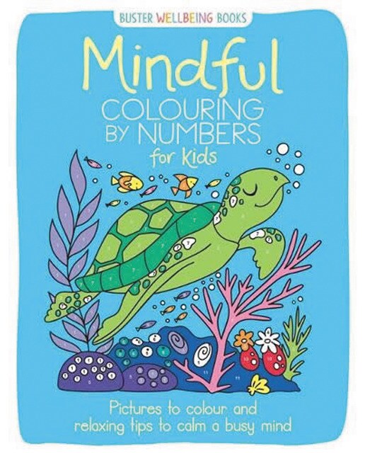 Mindful colouring by numbers for kids 1