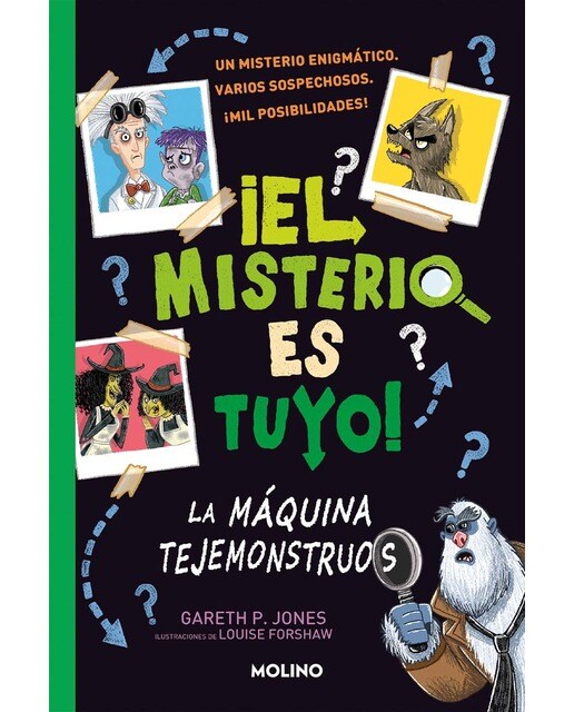 Imagen 0 de ¡El misterio es tuyo! 1 - La máquina tejemonstruos  (Tapa dura)