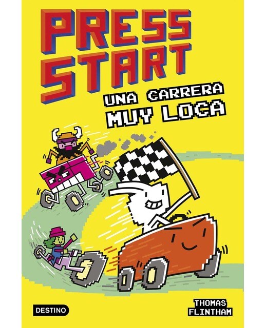 Imagen 0 de Press Start 3. Una carrera muy loca  (Tapa blanda con solapas)