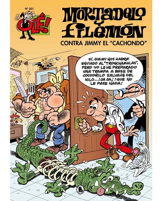 Imagen 1 de Mortadelo y Filemón. Contra Jimmy «El Cachondo» (Olé! Mortadelo 201)  (Tapa blanda)