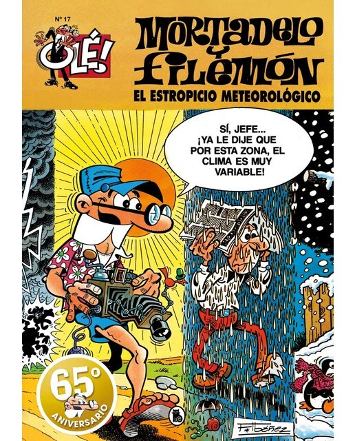 Imagen 0 de Mortadelo y Filemón. El estropicio meteorológico (Olé! Mortadelo 17) (Tapa blanda)