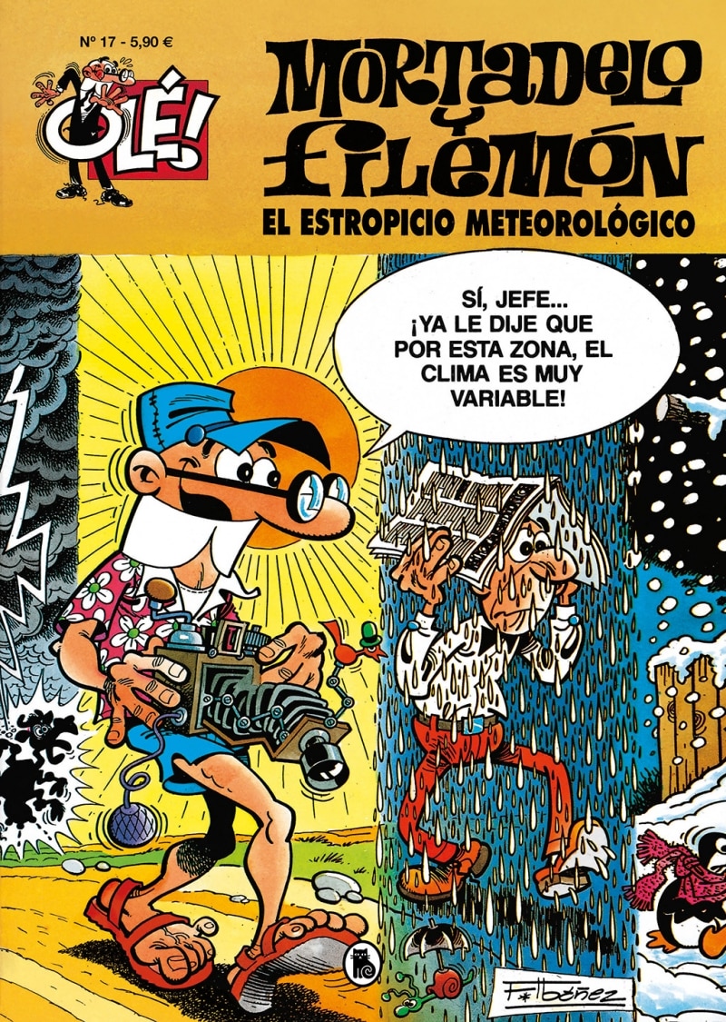Mortadelo y Filemón. El estropicio meteorológico (Olé! Mortadelo 17)  (Tapa blanda) 8