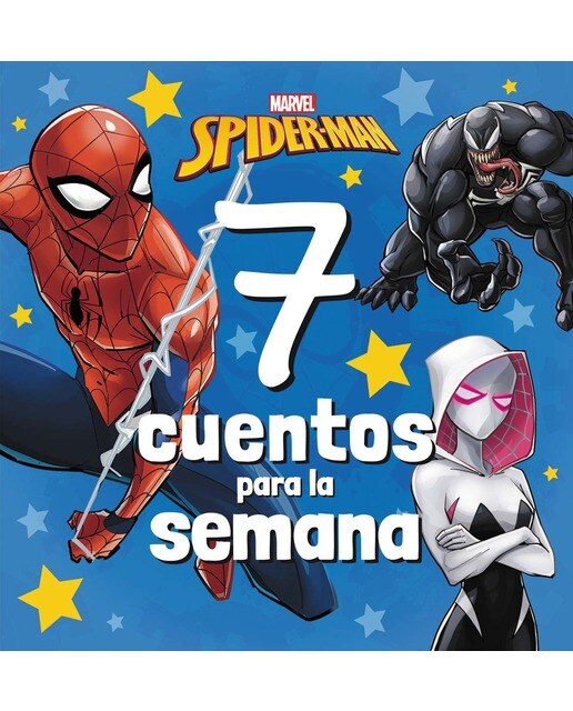 Imagen 0 de Spider-Man. 7 cuentos para la semana: Recopilatorio de cuentos  (Tapa blanda)