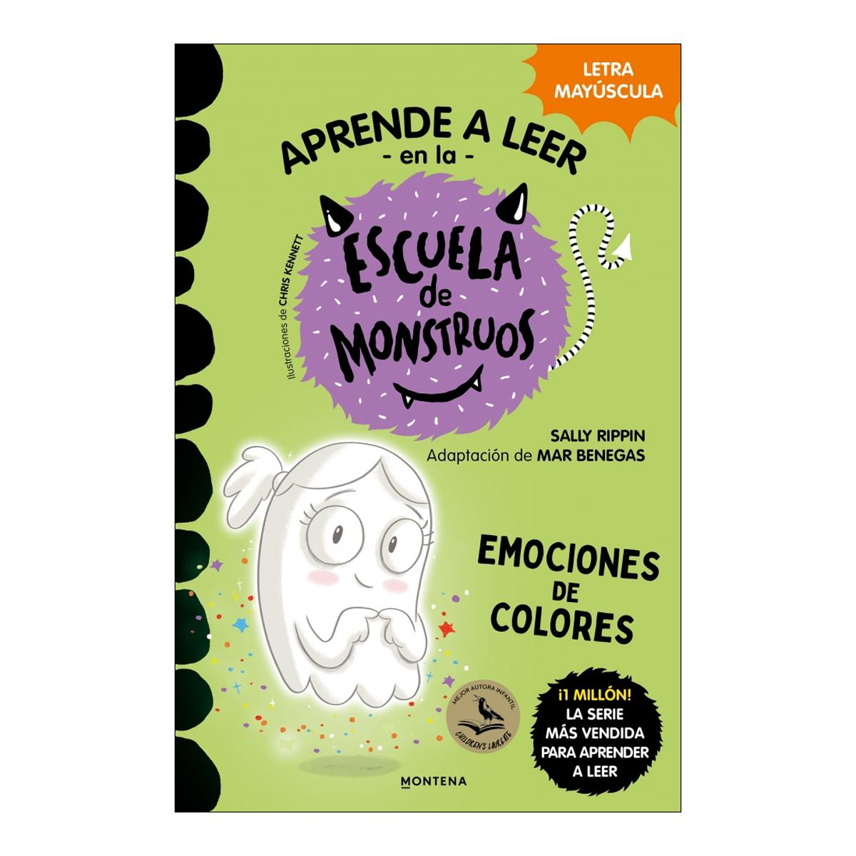 Imagen 0 de Aprender a leer en la Escuela de Monstruos 8 - Emociones de colores: En letra MAYÚSCULA (libros para niños a partir de 5 años)  (Tapa blanda)