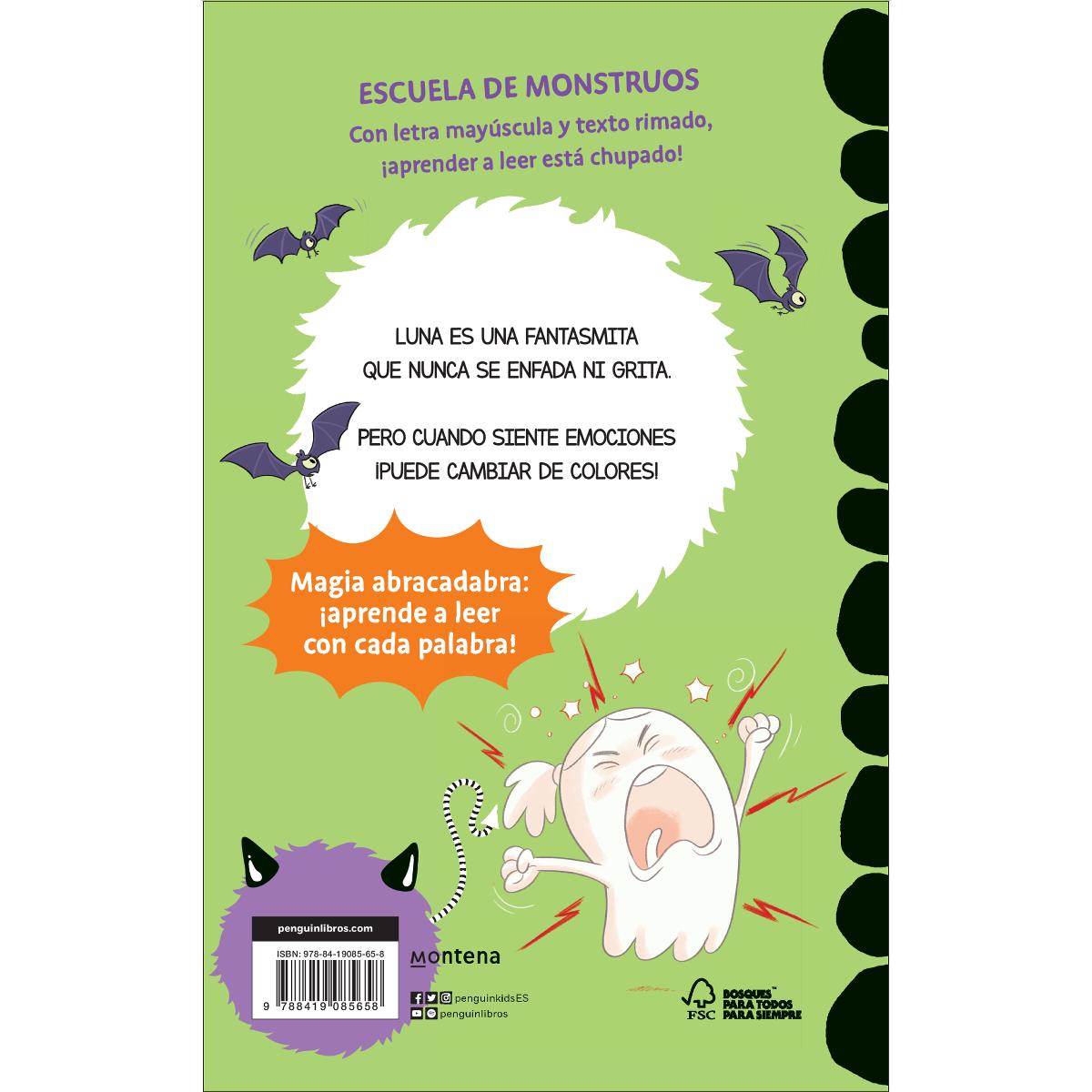 Aprender a leer en la Escuela de Monstruos 8 - Emociones de colores: En letra MAYÚSCULA (libros para niños a partir de 5 años) (Tapa blanda) 2