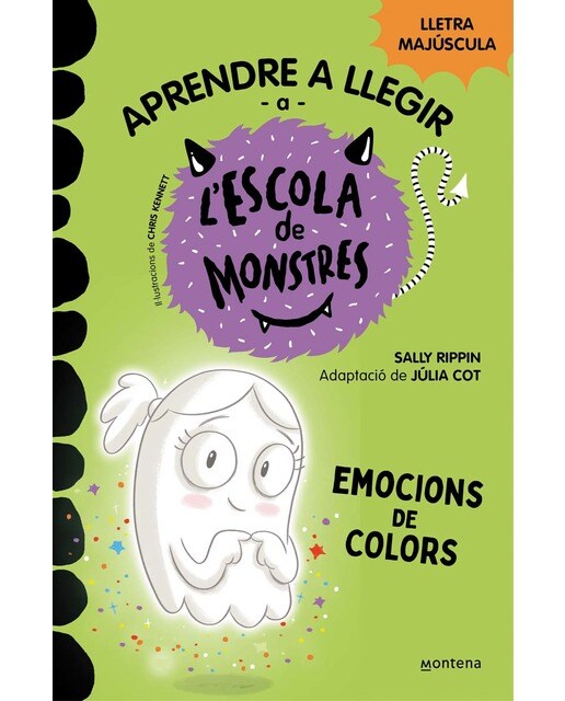 Imagen 0 de Aprendre a llegir a l'Escola de Monstres 8 - Emocions de colors: Amb lletra MAJÚSCULA (llibres per a nens a partir de 5 anys)  (Tapa blanda)