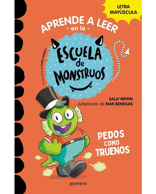Imagen 0 de Aprender a leer en la Escuela de Monstruos 7 - Pedos como truenos: En letra MAYÚSCULA (libros para niños a partir de 5 años)  (Tapa blanda)