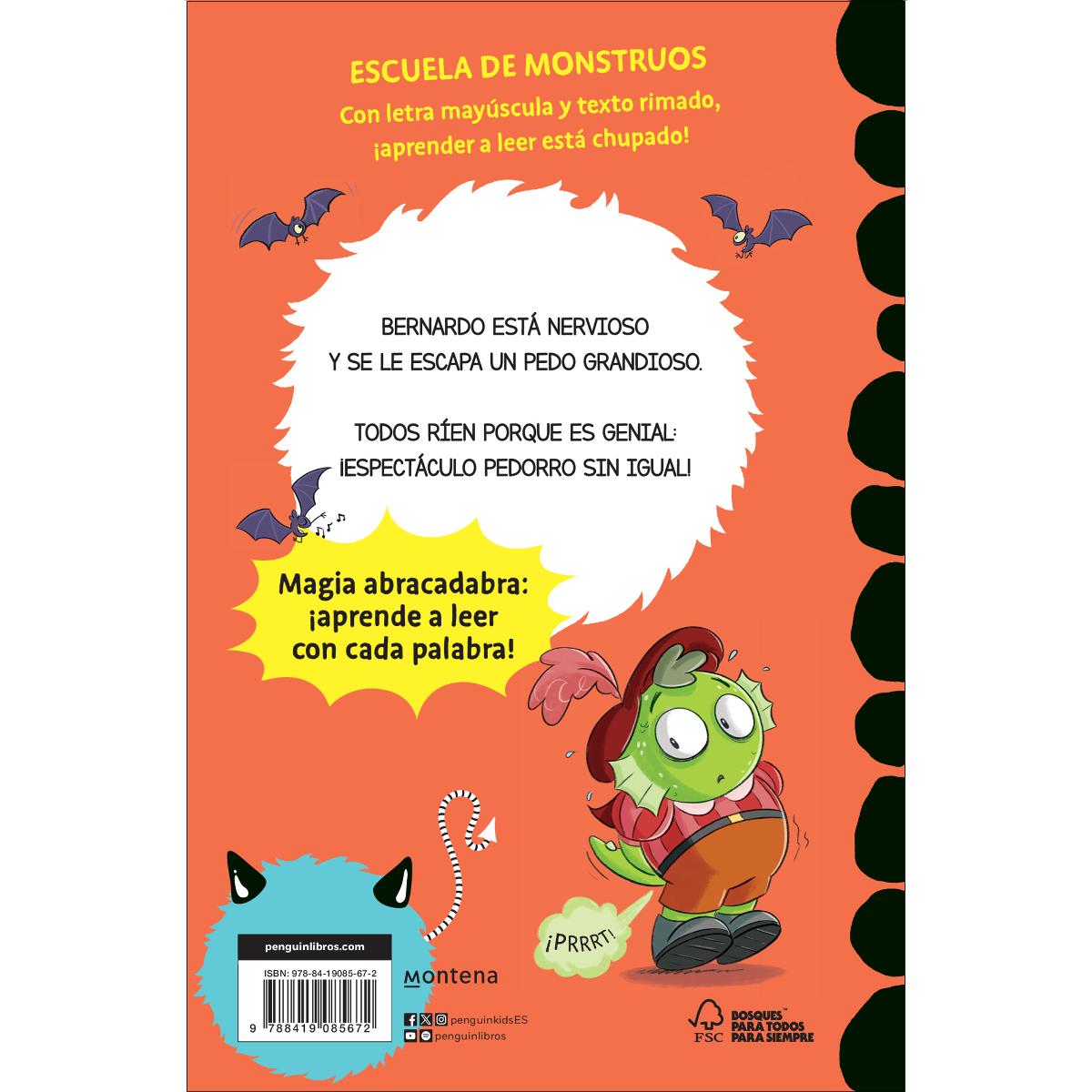 Aprender a leer en la Escuela de Monstruos 7 - Pedos como truenos: En letra MAYÚSCULA (libros para niños a partir de 5 años) (Tapa blanda) 2