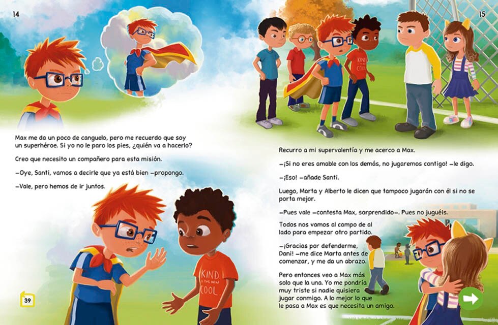 Imagen 4 de Tú tienes el Superpoder de Elegir 3 - Dani va al colegio: ¿Cómo quieres que sea tu día? (9 historias en 1)  (Tapa dura)