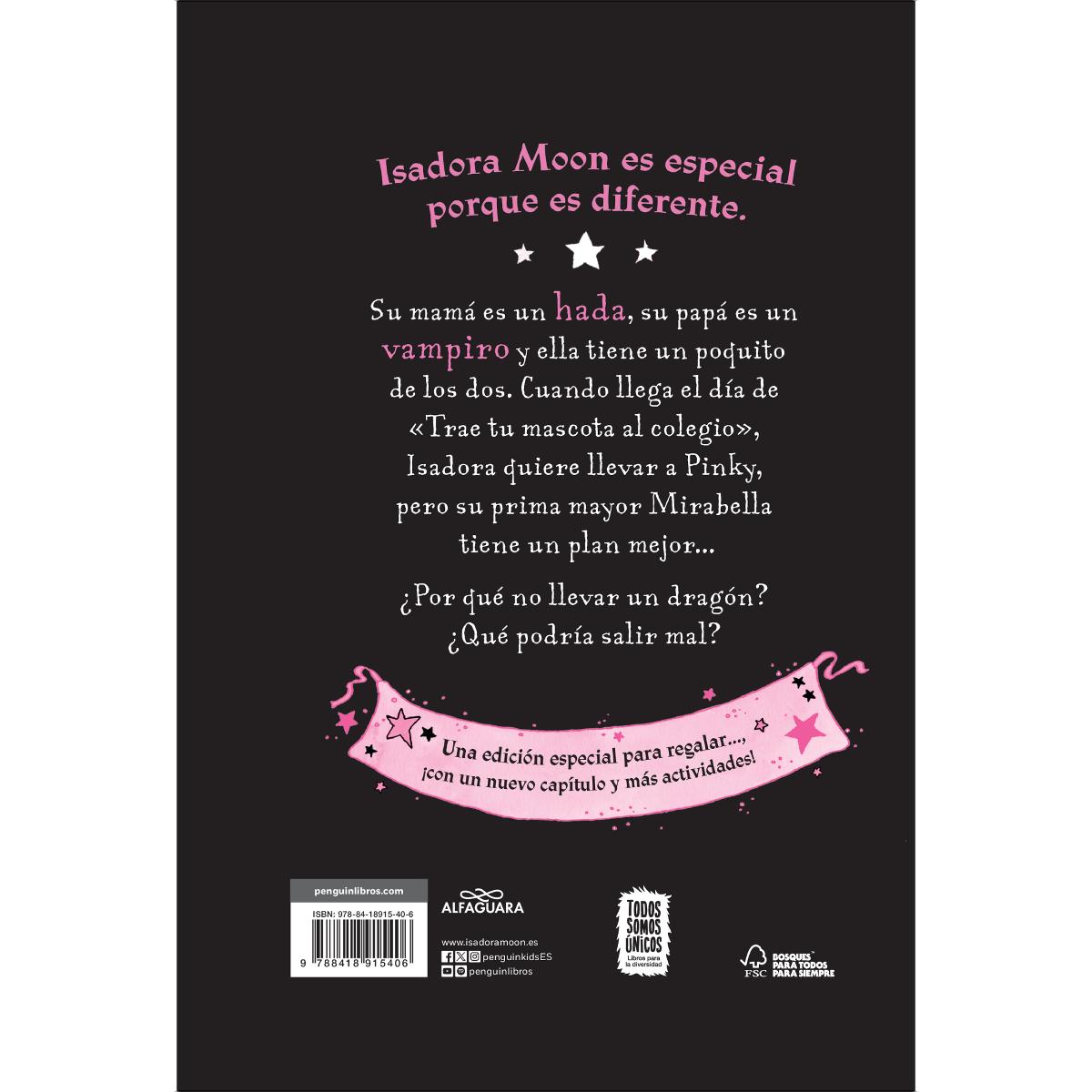Isadora Moon 5 - Isadora Moon se mete en un lío (edición especial): ¡Un libro mágico con purpurina en la cubierta!  (Tapa dura) 2
