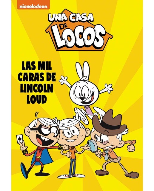Una casa de locos. Cómic 10 - Las mil caras de Lincoln Loud (Capa dura) 1