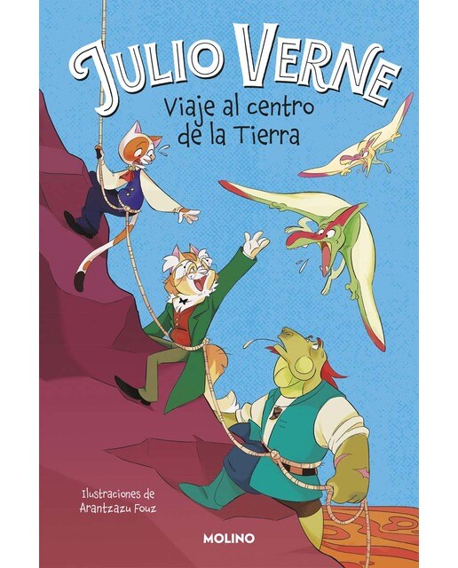 Viaje al centro de la Tierra (Julio Verne para niños)  (Tapa dura) 1