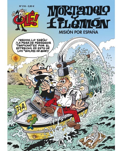 Imagen 1 de Mortadelo y Filemón. Misión por España (Olé! Mortadelo 217)  (Tapa blanda)