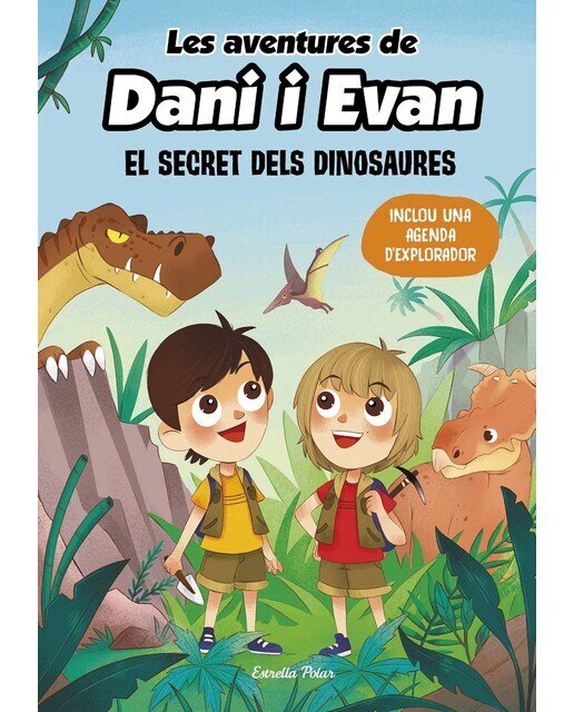 Imagen 0 de Les aventures de Dani i Evan 1. El secret dels dinosaures  (Tapa dura)