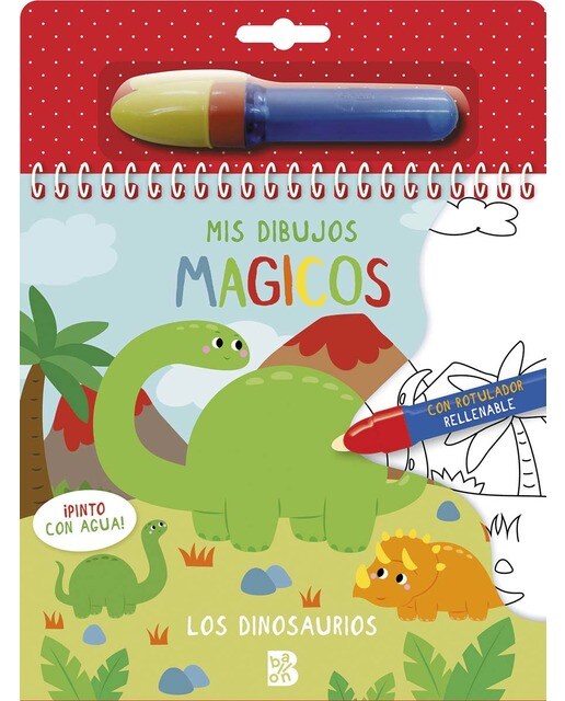 PINTO CON AGUA - LOS DINOSAURIOS