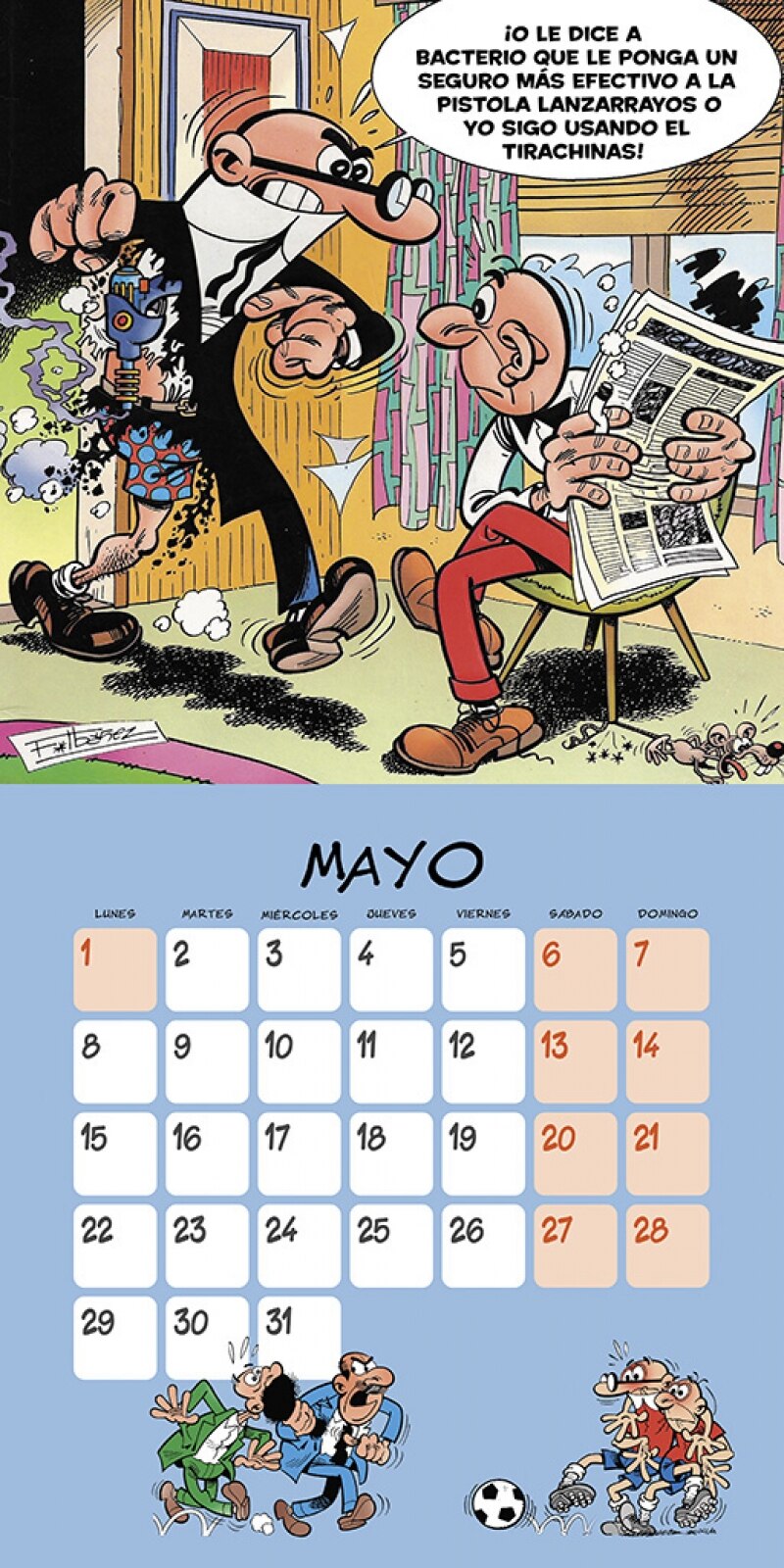 Calendario Mortadelo y Filemón 2023 (Capa mole) 2