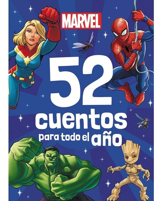Imagen 0 de Marvel. 52 cuentos para todo el año: Recopilatorio de cuentos (Tapa blanda)