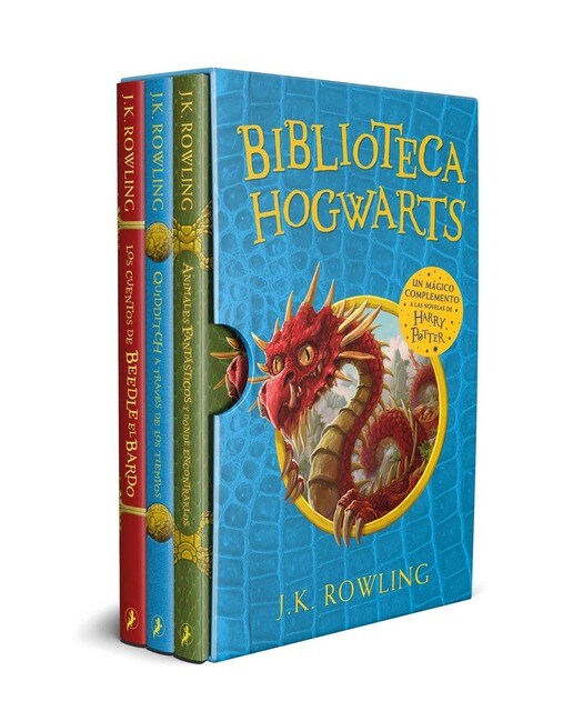 Imagen 0 de ESTUCHE BIBLIOTECA HOGWARTS (Tapa blanda)