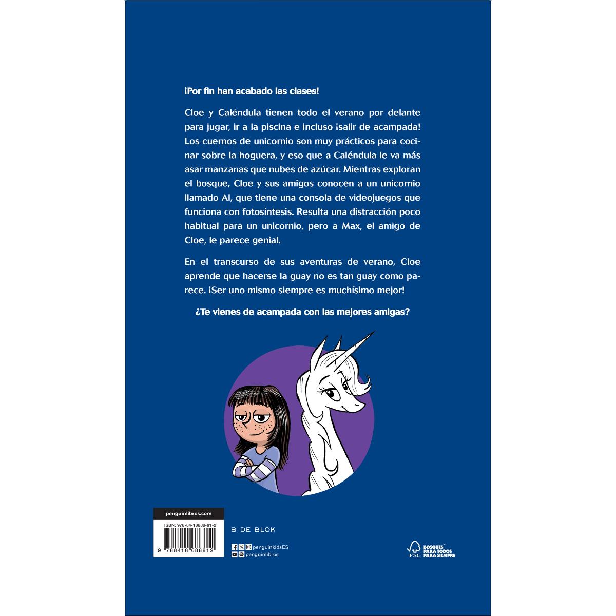 Amigas de acampada (Cloe y su Unicornio 8)  (Tapa dura) 2