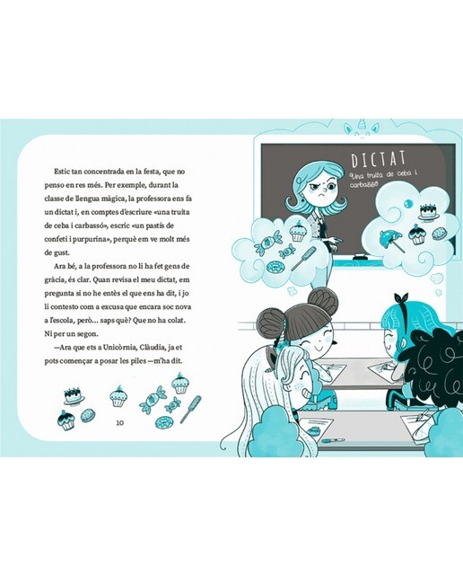 Imagen 5 de Unicòrnia 2 - Una festa a l'inrevés: Primeres lectures en català  (Tapa blanda)