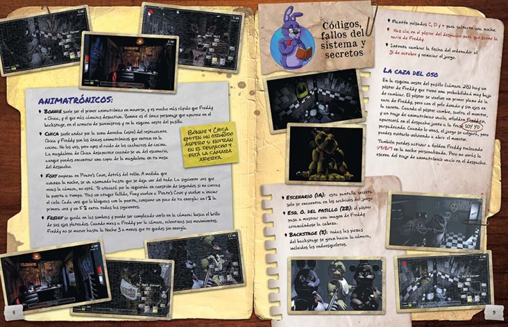 Five Nights at Freddy's - La guía definitiva  (Tapa blanda con solapas Tapa blanda) 3