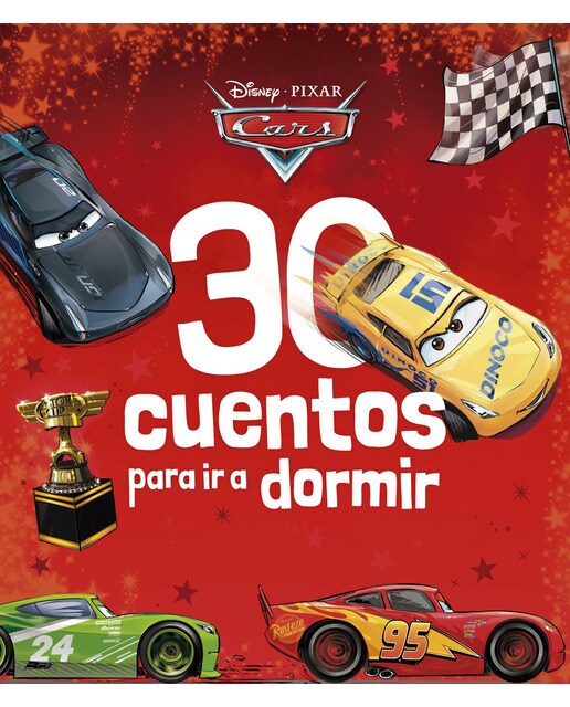 Imagen 0 de Cars. 30 cuentos para ir a dormir: Recopilatorio de cuentos  (Tapa blanda)