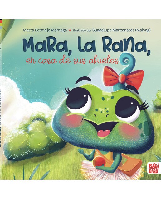 Mara, la rana, en casa de sus abuelos