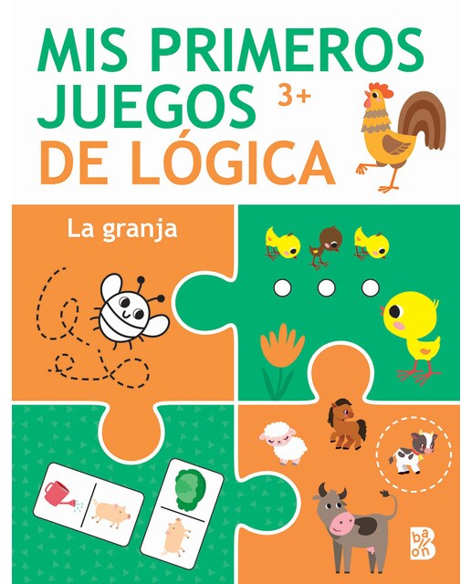 MIS PRIMEROS JUEGOS DE LÓGICA +3 LA GRANJA