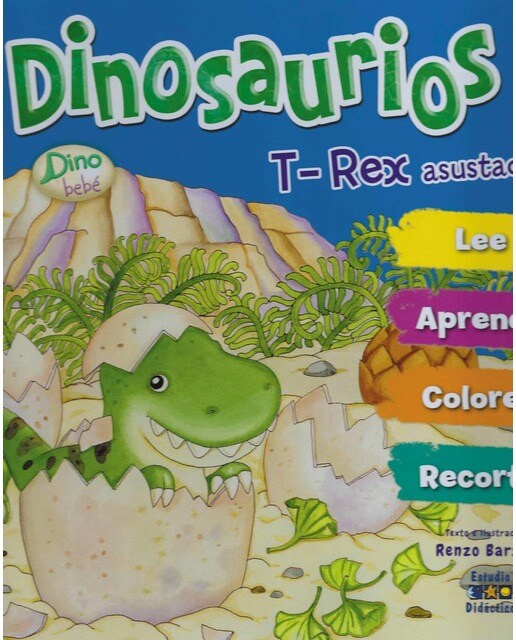 DINOSAURIO T-REX ASUSTADO