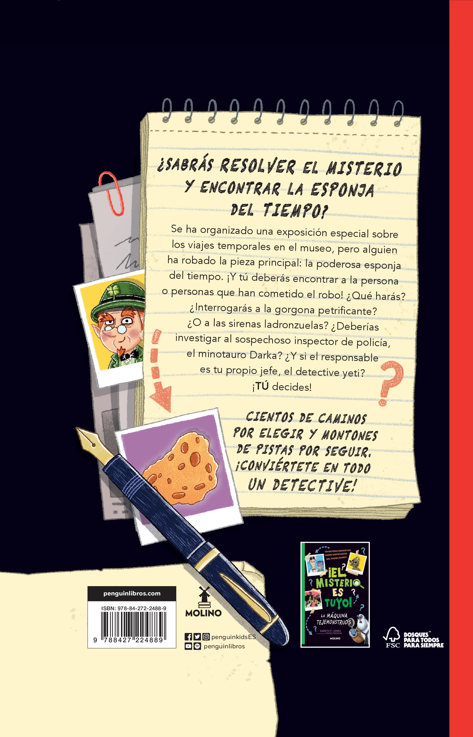 ¡El misterio es tuyo! 2 - El gran robo del tiempo (Capa dura) 2