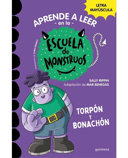 Imagen 0 de Aprender a leer en la Escuela de Monstruos 9 - Torpón y bonachón: En letra MAYÚSCULA (libros para niños a partir de 5 años)  (Tapa blanda)