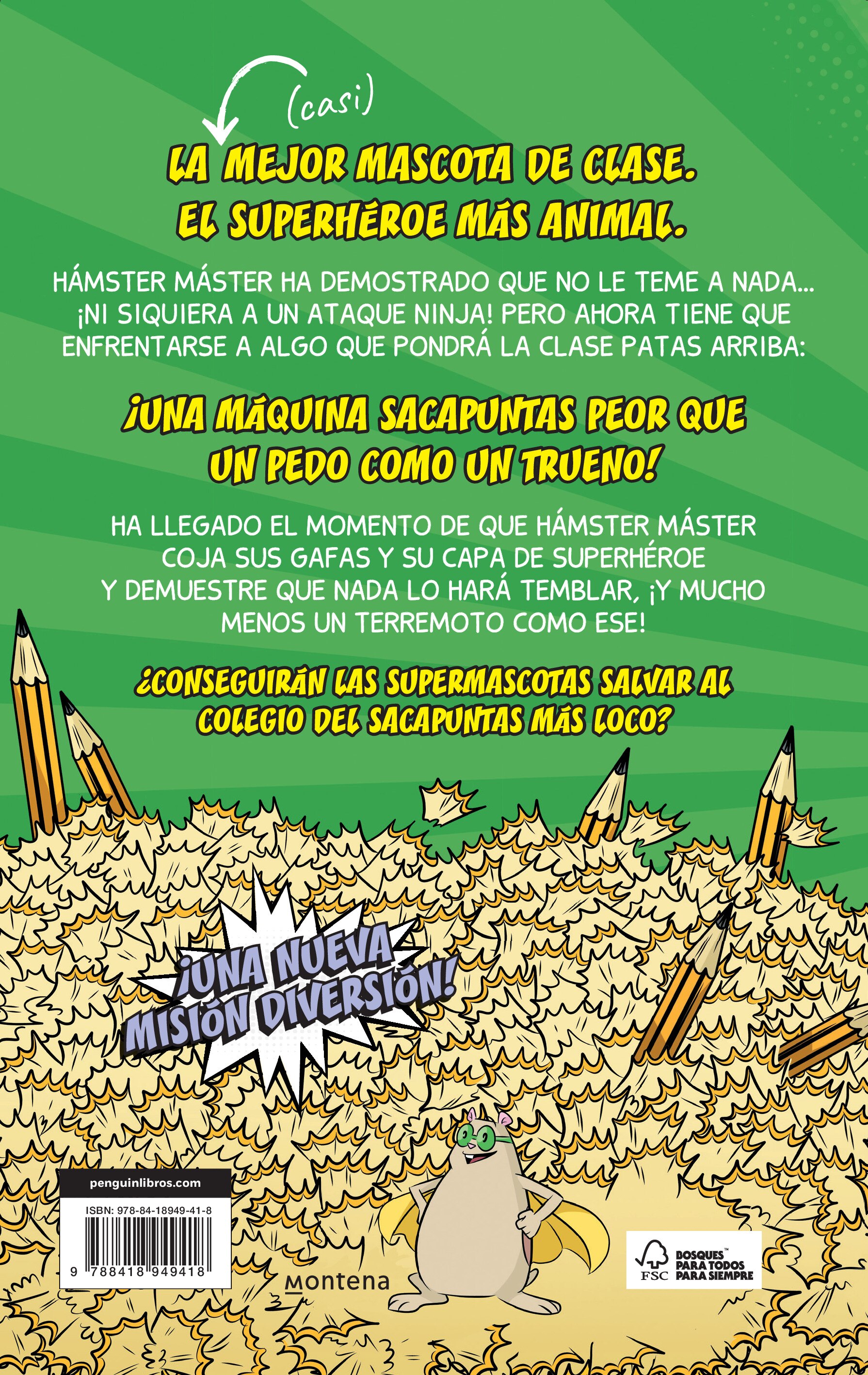 Hámster Máster 3 - Fail en clase: (Letra mayúscula)  (Tapa blanda) 2