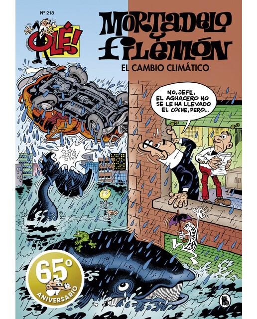 Imagen 0 de Mortadelo y Filemón. El cambio climático (Olé! Mortadelo 218) (Tapa blanda)