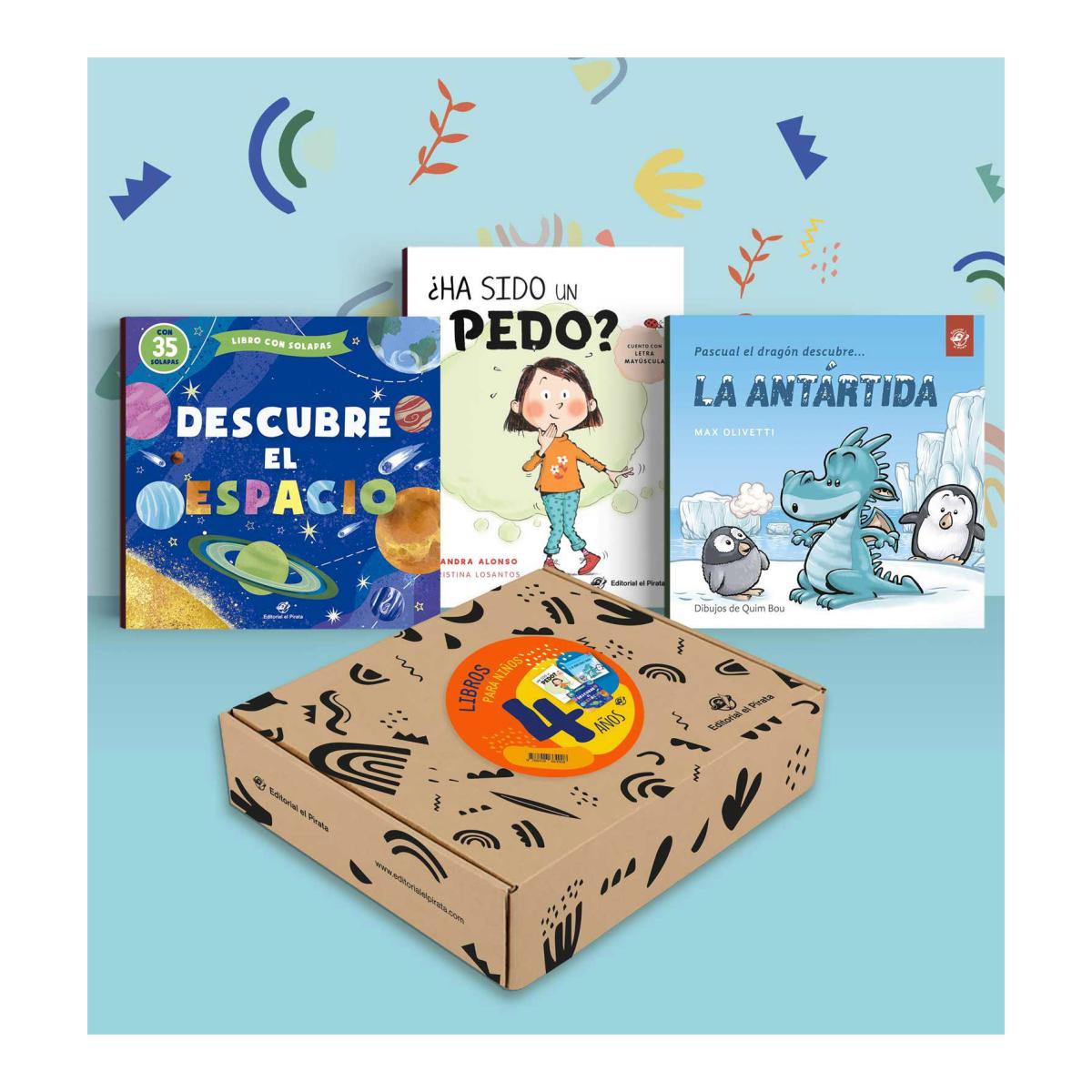 Imagen 0 de Libros para niños 4 años: Lote de 3 libros para regalar a niños de 4 años
