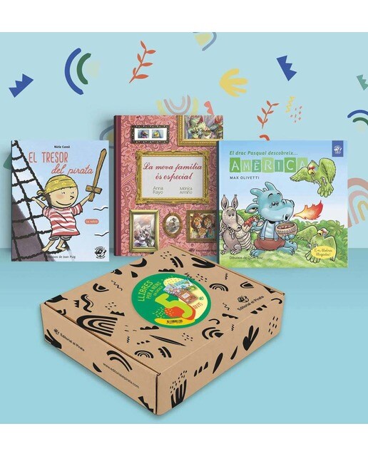 Imagen 0 de Llibres per a nens en català 5 anys: Lot de 3 llibres per a regalar a nens de 5 anys.