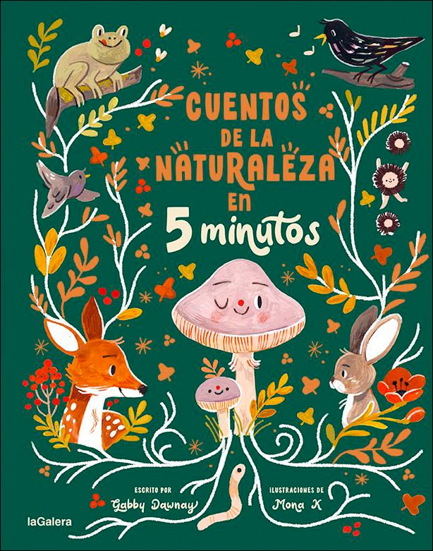 Imagen 0 de Cuentos de la naturaleza en 5 minutos  (Tapa dura)