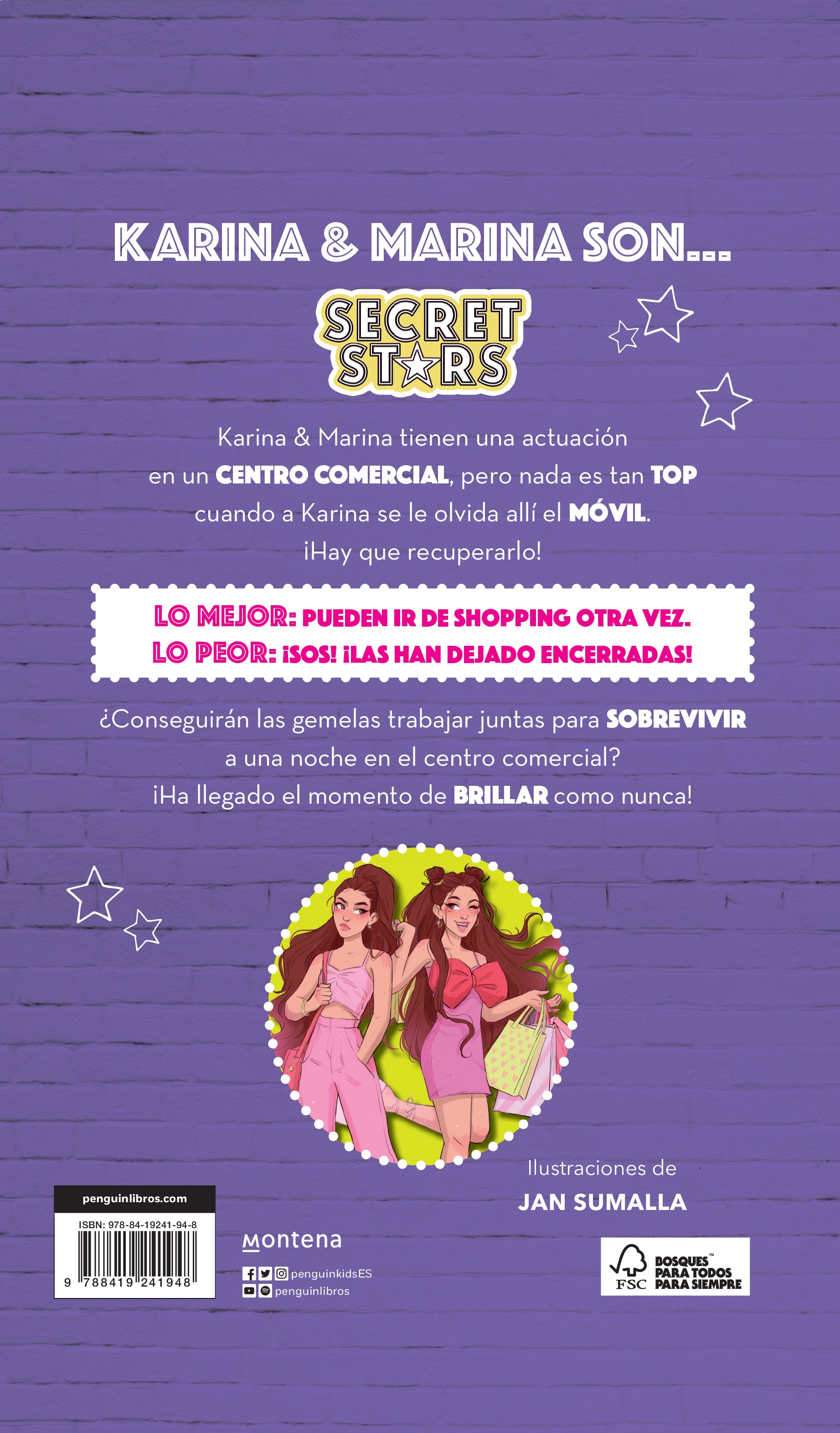 Karina & Marina Secret Stars 5 - Glamurosas y desastrosas  (Tapa dura) 2