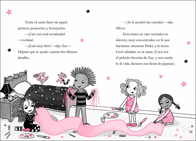 Isadora Moon 12 - Isadora Moon y la invitación secreta: ¡Un libro mágico con purpurina en cubierta! (Tapa blanda) 4