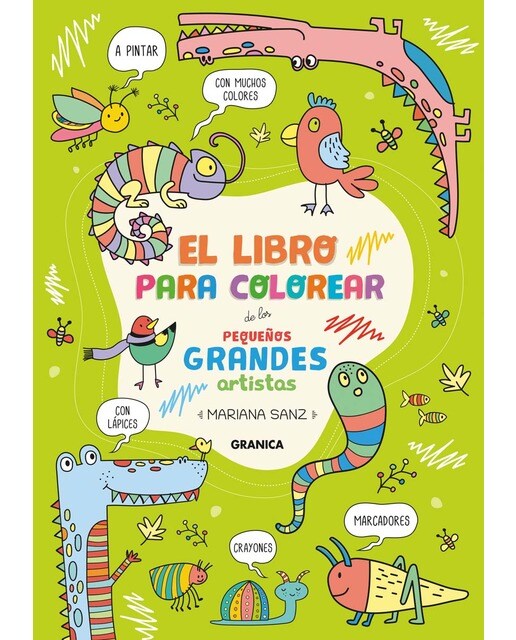 Imagen 0 de Libro Para Colorear De Los Pequeños Grandes Artistas