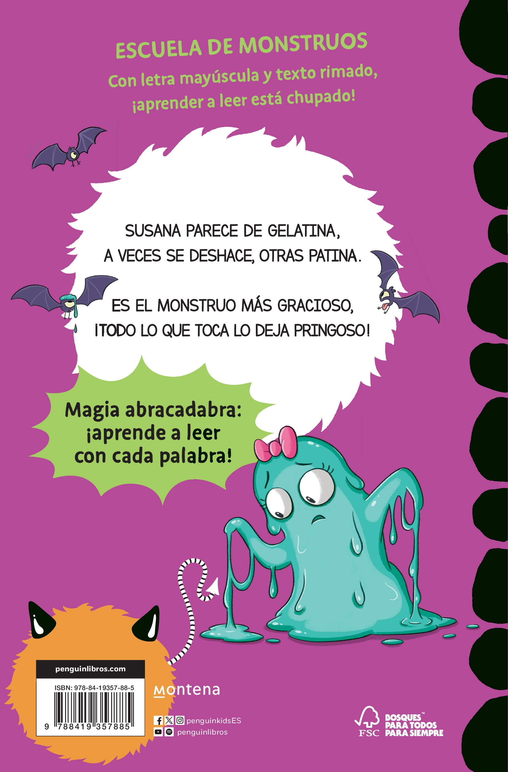 Aprender a leer en la Escuela de Monstruos 10 - Dame helado o me deshago: En letra MAYÚSCULA (libros para niños a partir de 5 años) (Tapa blanda) 2