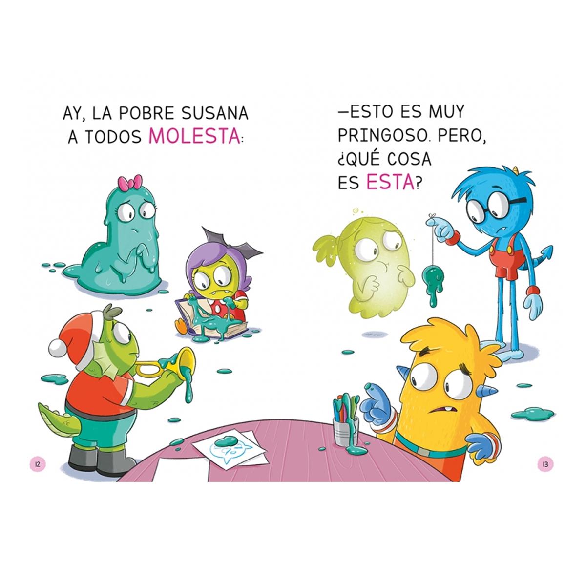 Aprender a leer en la Escuela de Monstruos 10 - Dame helado o me deshago: En letra MAYÚSCULA (libros para niños a partir de 5 años)  (Tapa blanda) 5