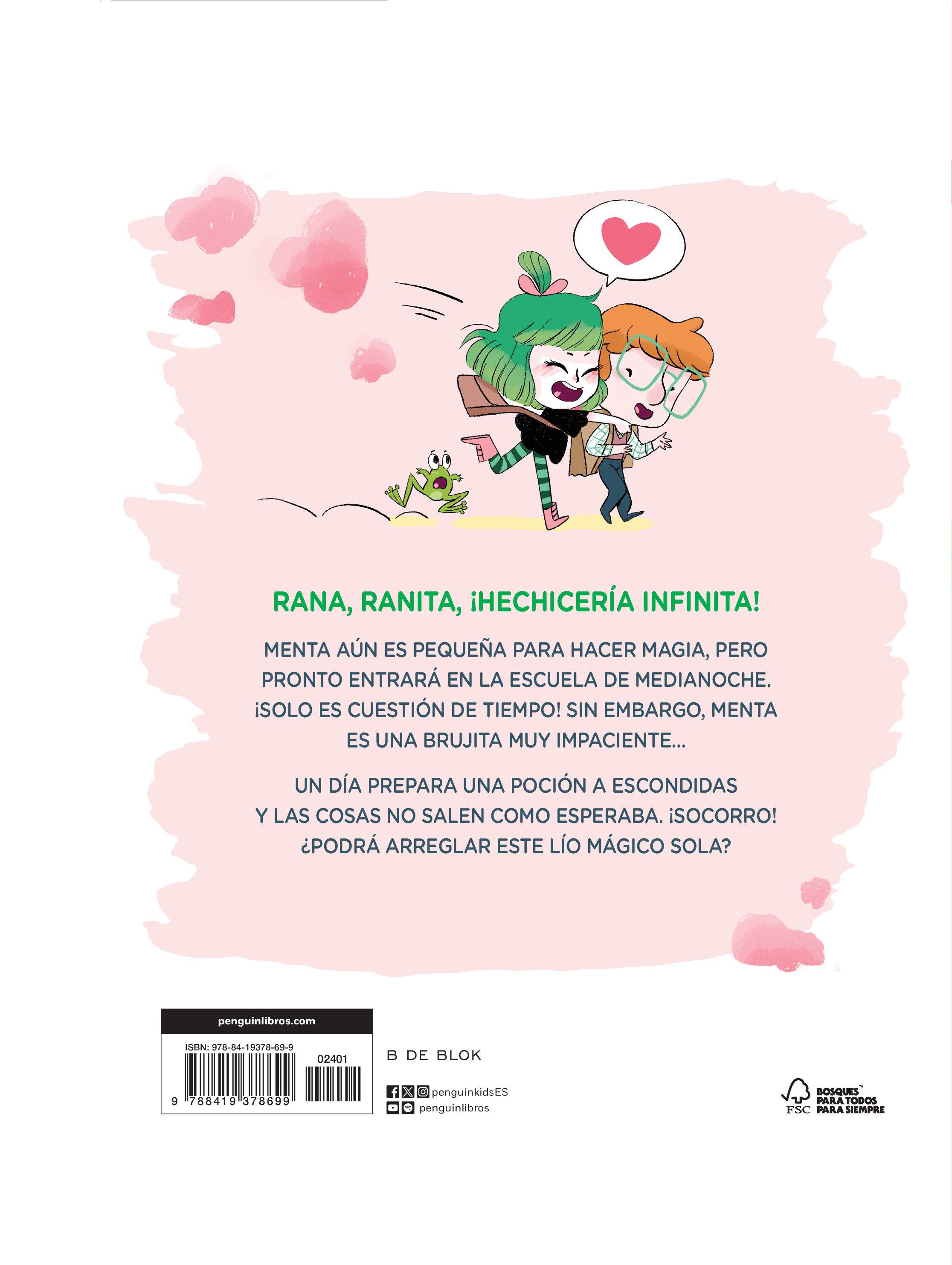 Menta y Burbuja 1 - Una brujita muy impaciente: Con letra MAYÚSCULA para que niños y niñas a partir de 6 años aprendan a leer solos  (Tapa dura) 2