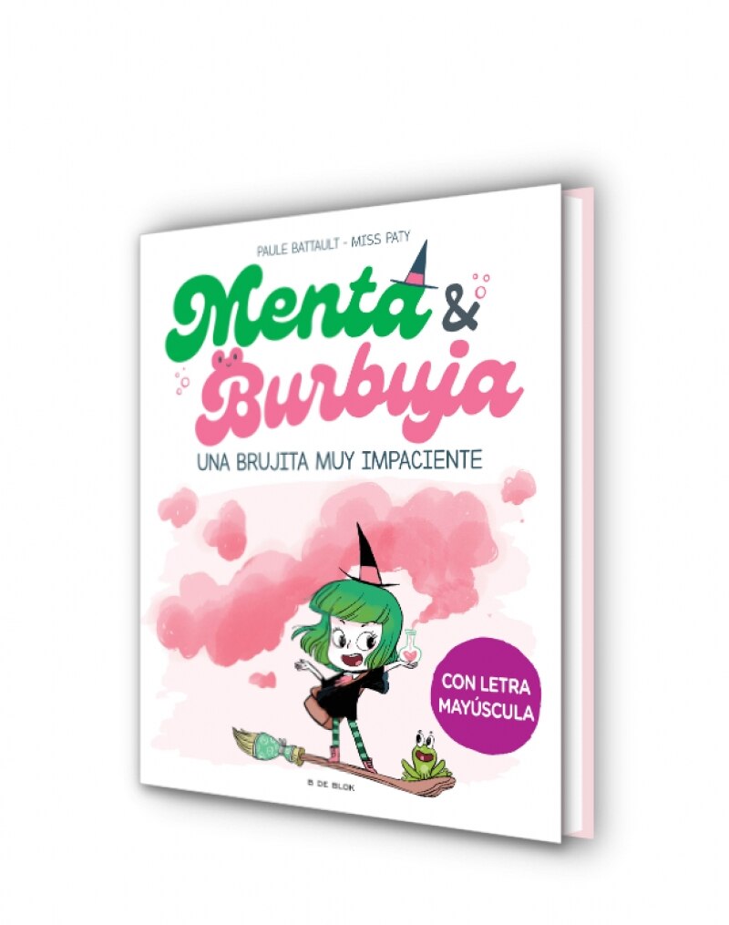 Menta y Burbuja 1 - Una brujita muy impaciente: Con letra MAYÚSCULA para que niños y niñas a partir de 6 años aprendan a leer solos  (Tapa dura) 6