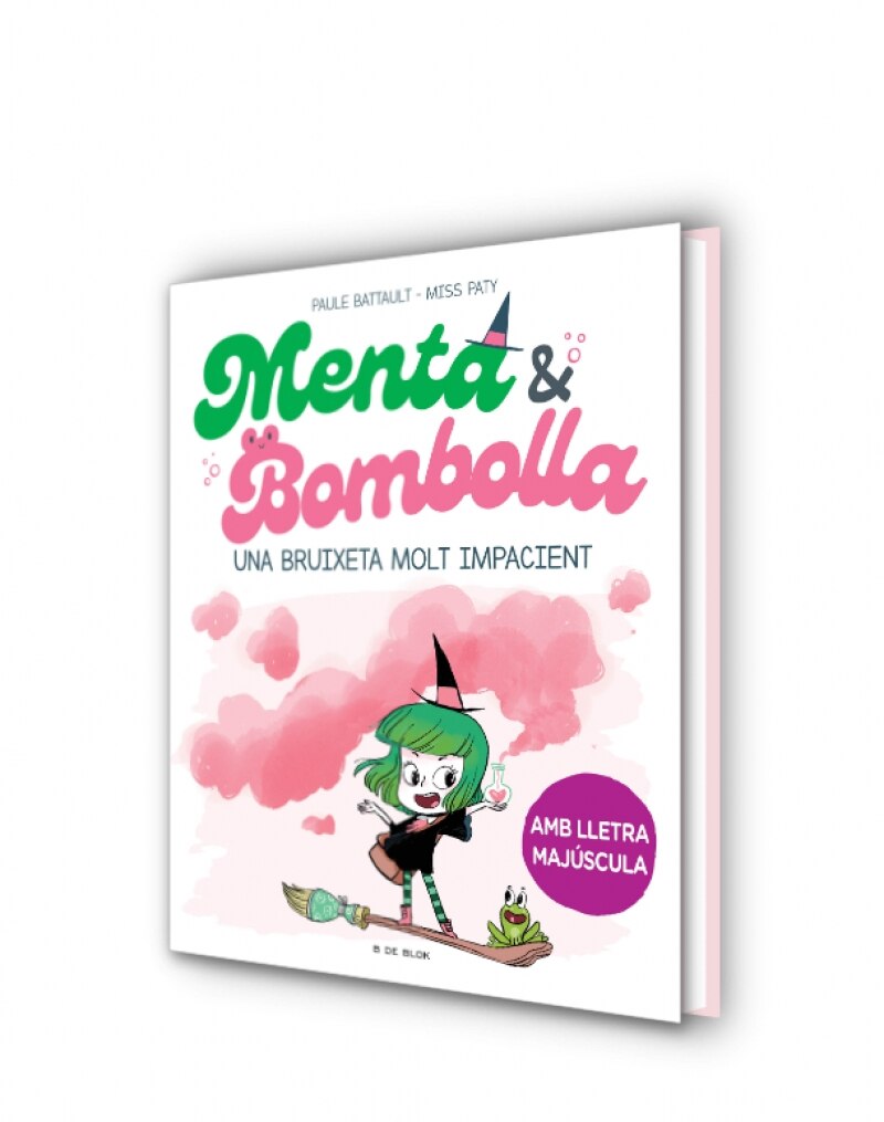 Menta i Bombolla 1 - Una bruixeta molt impacient: Amb lletra MAJÚSCULA perquè nens a partir de 6 anys aprenguin a llegir sols  (Tapa dura) 5